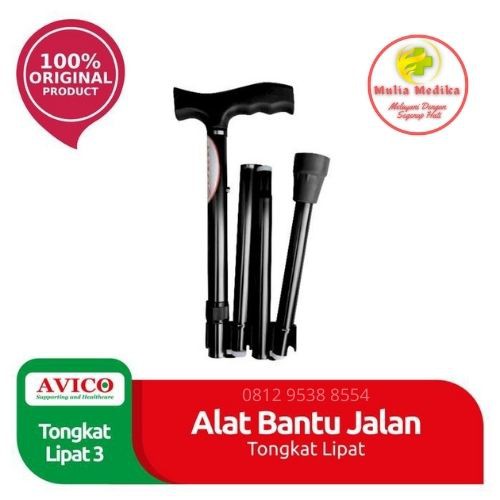 Tongkat lipat - Tongkat alat bantu jalan - tongkat kaki Lipat