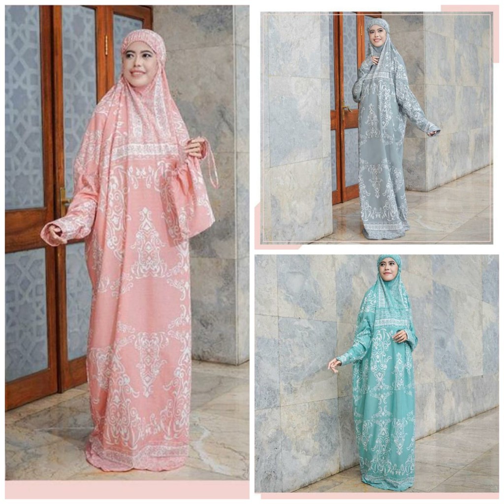 ❤️IFANI❤️MUKENA TERUSAN TAZBIYA ASMARA Mukena Dewasa Terbaru Murah