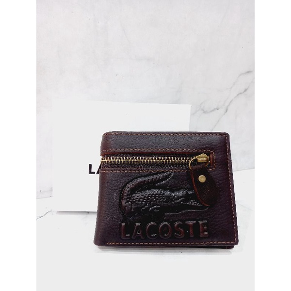 (COD) DOMPET KULIT LACOSTE