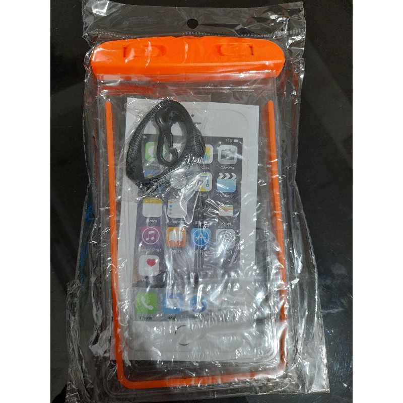 Waterproof Case Hp Glow In The Dark / Sarung Hp Anti Air /  Pouch Handphone