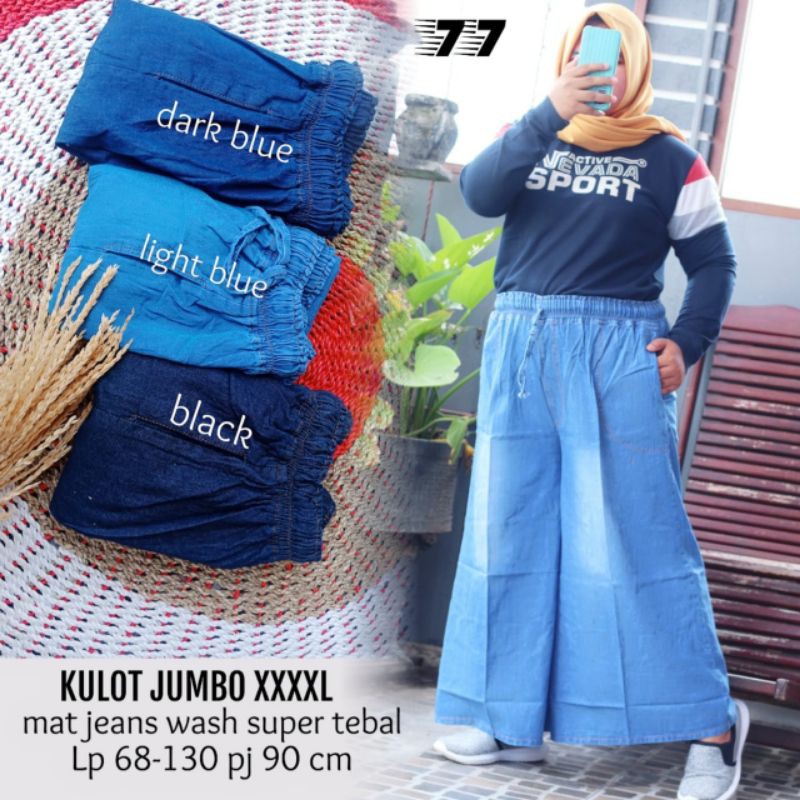 KULOT JUMBO SIZE XXXXL JEANS SUPER