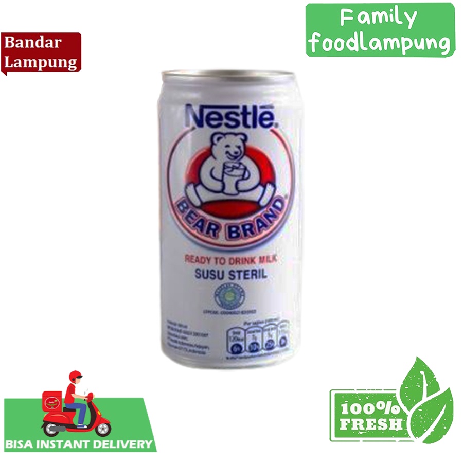 

Family Food Lampung Nestle Bear Brand Susu Steril 189 ml