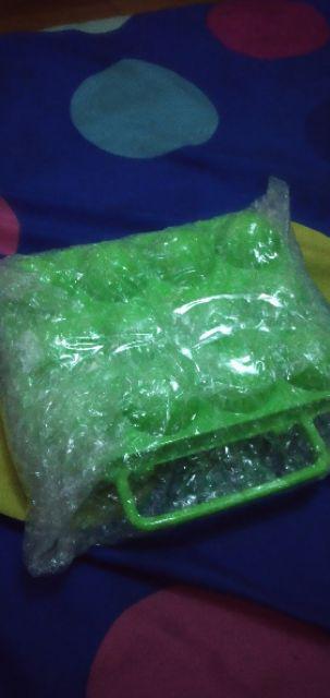 (promo Termurah) Egg Case Egg Holder Box Wadah Telur Hiking Camping Outdoor Alat Dapur Isi 6-12