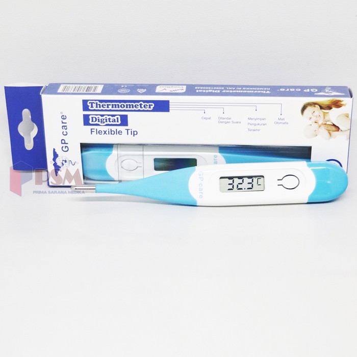 GP Care Thermometer Digital Flexible Ujung Lentur / Termometer Suhu