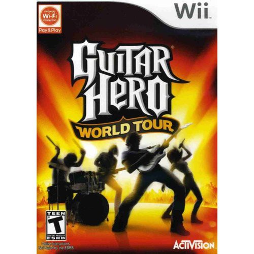 Jual Game Kaset Nintendo Wii Guitar Hero World Tour Indonesia|Shopee Indonesia