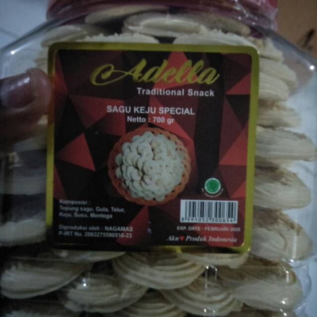 ADELLA SAGU KEJU SPECIAL 700gr