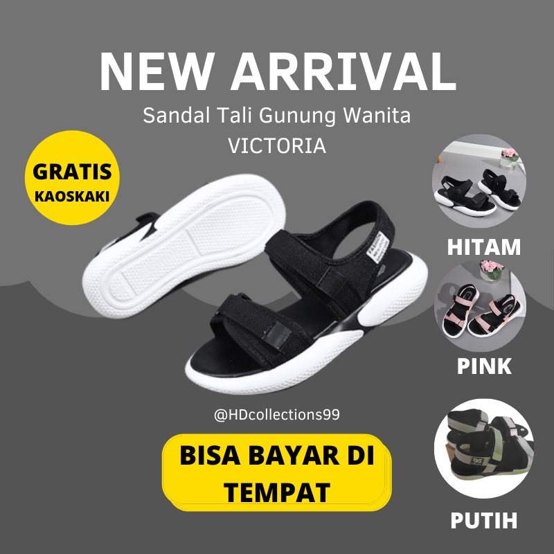 sandal gunung wanita sepatu spatu sandal sendal swandal model tali gunung casual terbaru fashion sel