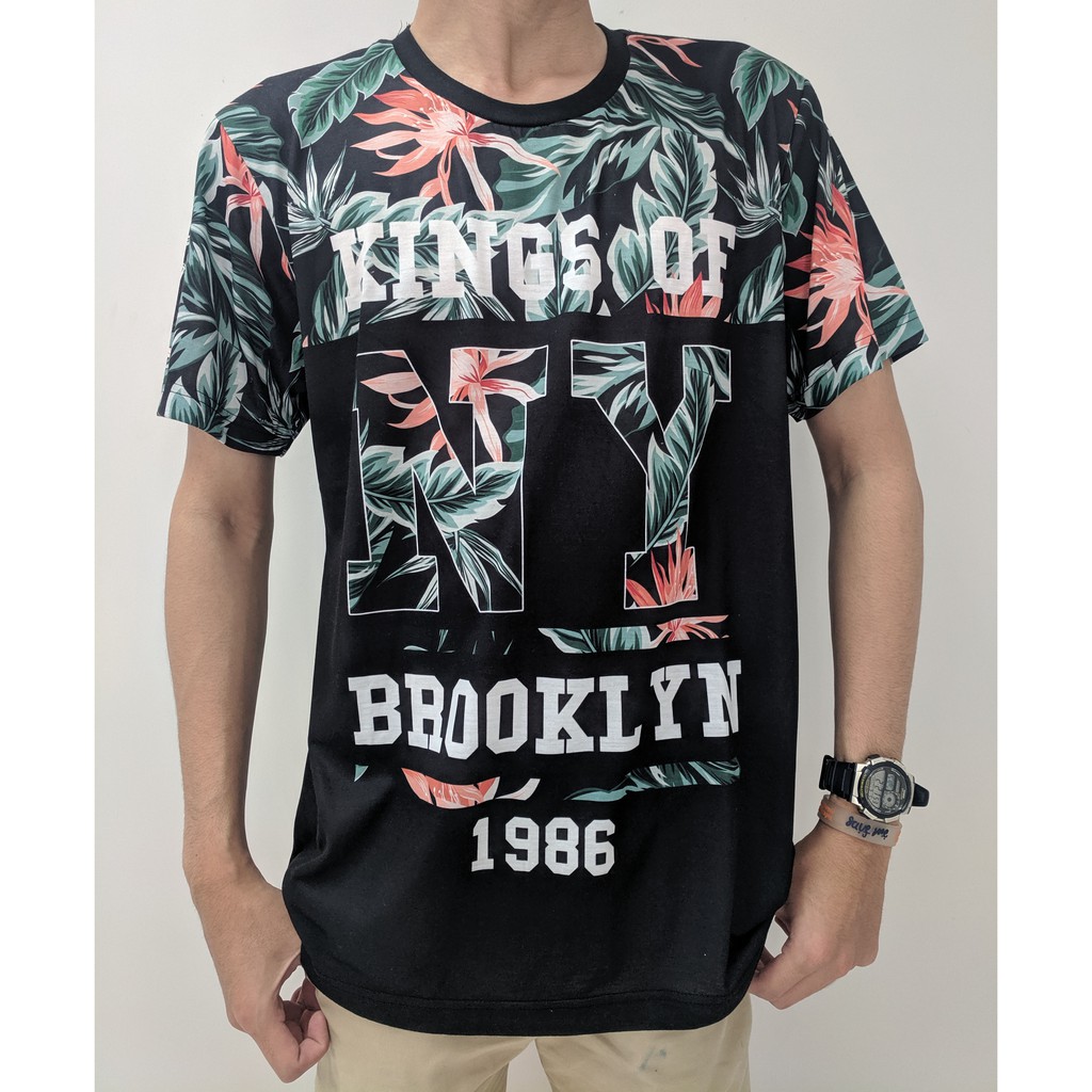 Kaos Pria  / T-Shirt - Baju Kaos Printing 3D A3 Import Bangkok SPOON