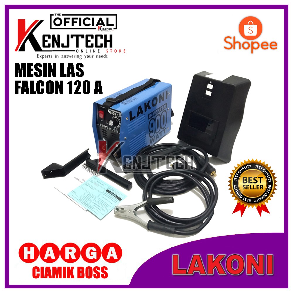 MESIN LAS LAKONI 120A 900WATT TRAVO LAS FALCON 120E LAKONI