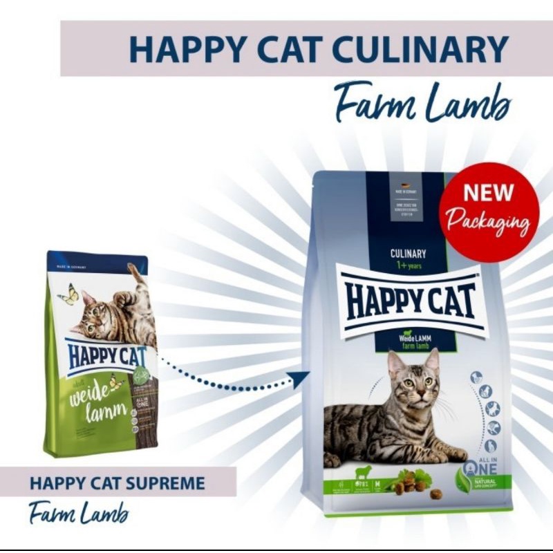 Happy Cat Culinary Frem Lamb 10kg -  Makanan kucing  Dewasa PROMOOO