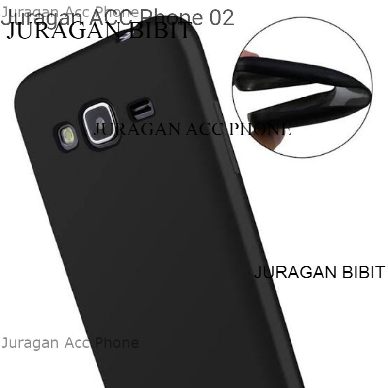 Soft Case Blackmatte Samsung Galaxy S7 Casing Silikon  Black Matte Hitam Samsung Galaxy S7 Termurah 