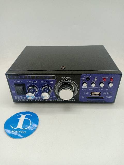 Amplifier Bluetooth Fleco F616BT - Ampli Murah Fleco F 616BT