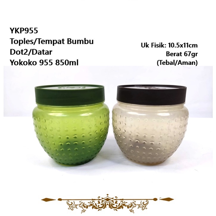 Toples Mini/Tempat Bumbu Yokoko YKP955 850ml