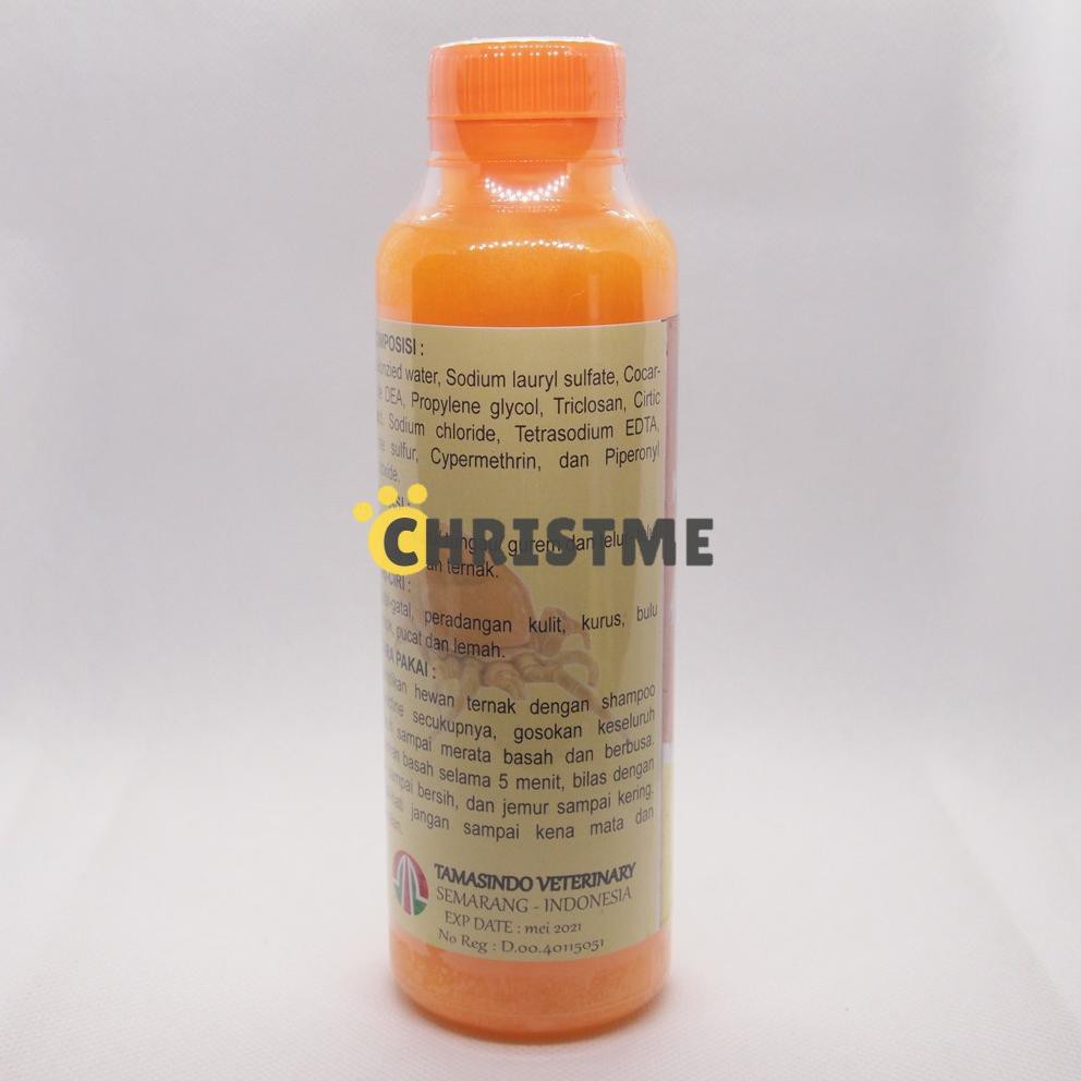 Kode 8781 Invectine 250 Ml Shampoo Anti Kutu Tungau Gurem