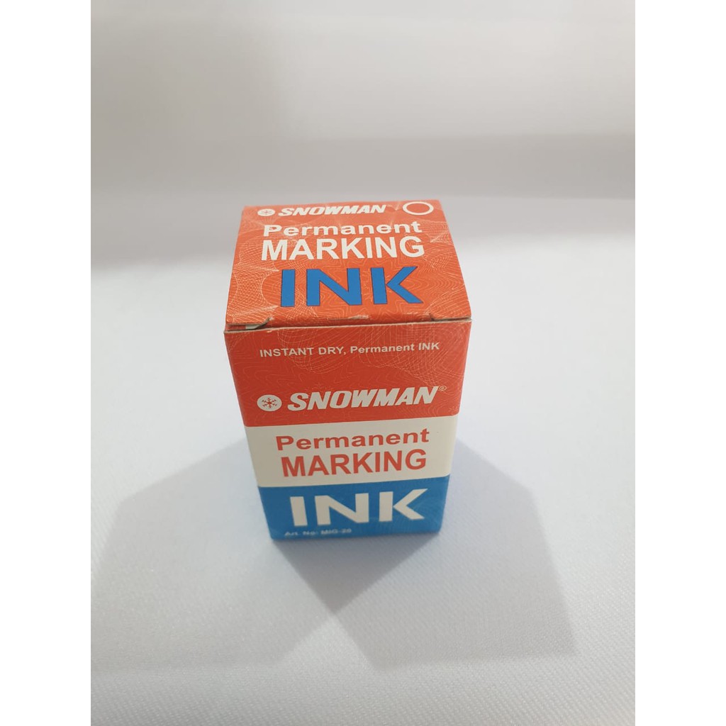 

Tinta Spidol SNOWMAN permanent marking ink