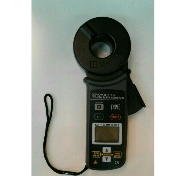 Kyoritsu 4200 Digital Earth Clamp Tester / Grounding Tester Kyoritsu