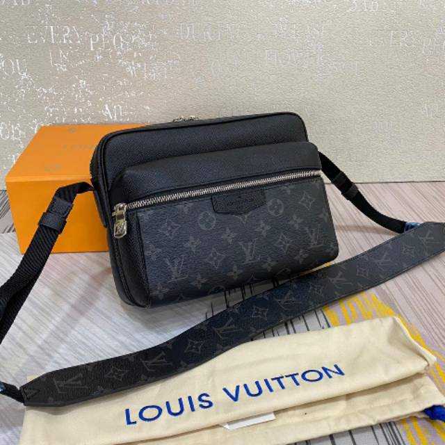 TAS SELEMPANG LV PRIA ORI QUALITY SUPERMIRRO.