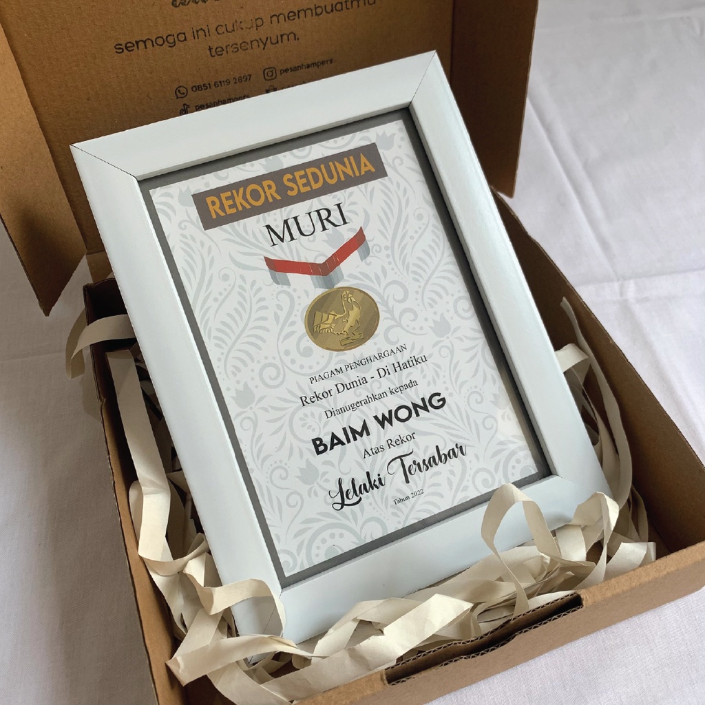 

MURI FRAME - hadiah ulang tahun - hadiah anniversary