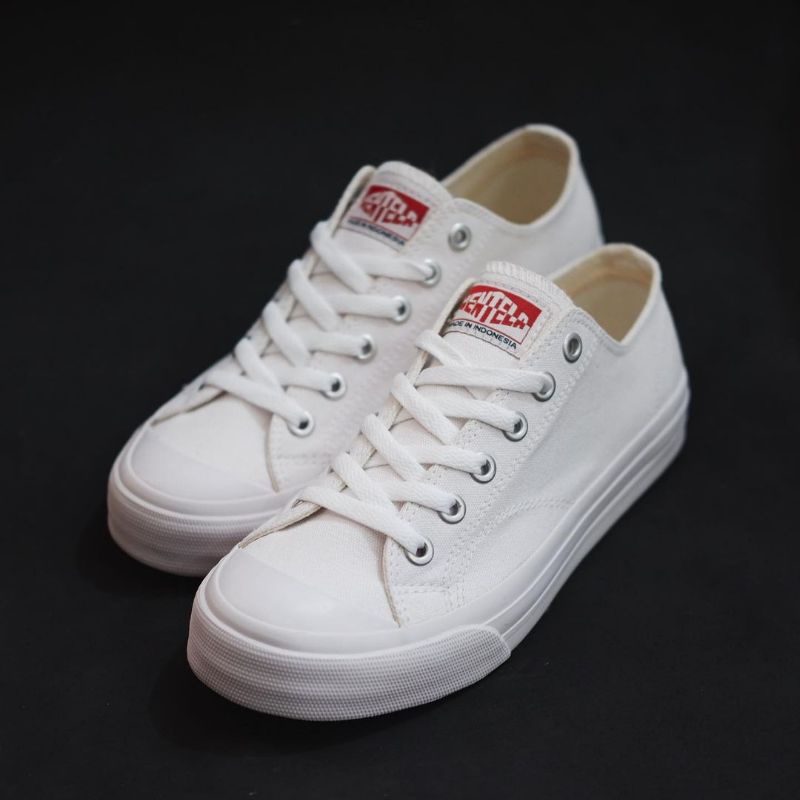 Vantela Basic White Low Original 100% (Sepatu Ventela)