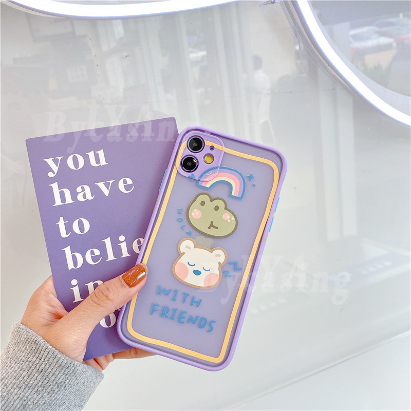 Case Motif Hewan Bahan Akrilik Untuk Vivo Y20 Y12S Y30 Y50 V19 Neo Y11 2019 Y12 Y15 Y17 Y19 Y1S Y85 V9 Y91C Y93 Y95 S1 Pro Casing