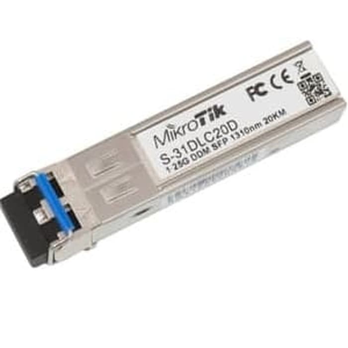 Mikrotik S-31DLC20D 1.25 Gigabit SFP Module Transceiver