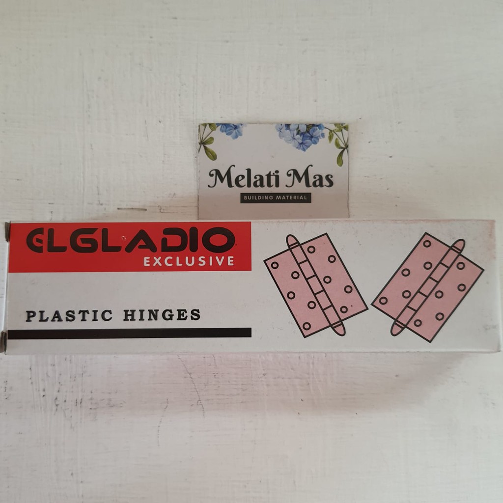 Engsel Pintu Kamar Mandi / Engsel Pintu Plastik PVC / Plastic Hinge