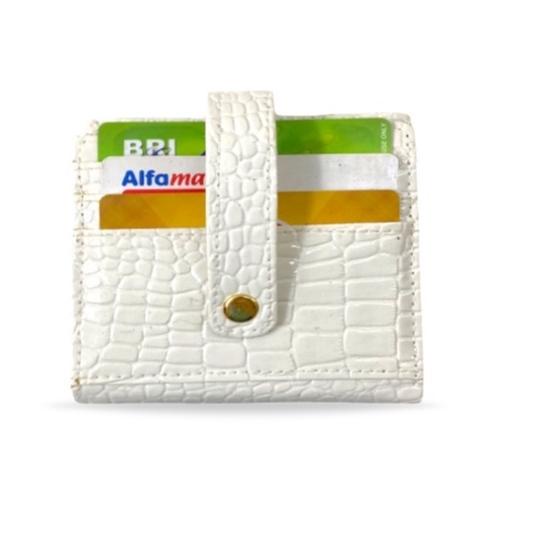 "WNS. 842043" LAVA CARD HOLDER CROCO FASHION WALLET CREDIT CARD HOLDER MINI WALLET LOKAL BATAM