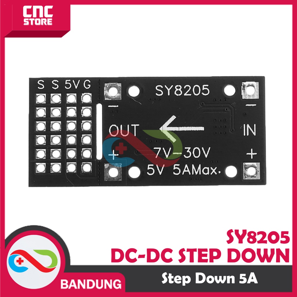 DC-DC MP2482 SY8205 5A DC STEP-DOWN MODULE 7V-24V TO 5V SERVO POWER