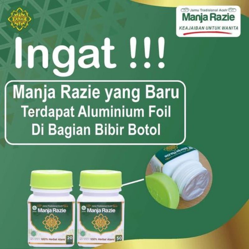 ManjaRazie | Manja Razie | Majakani Aceh Razie Isi 60/30 Butir | Free Konsultasi 100%Ampuh dan Origi