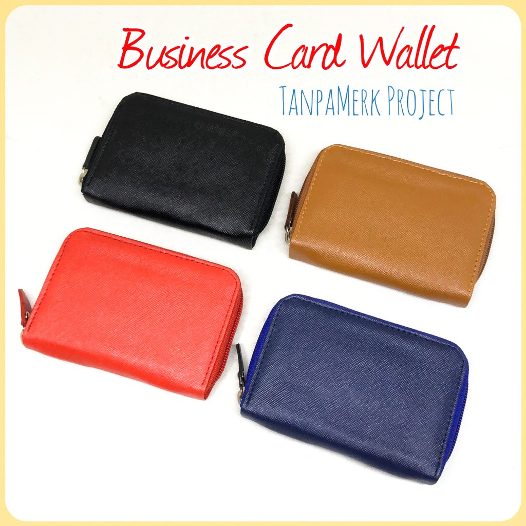 dompet kartu TanpaMerk original business card wallet dompet original dompet murah