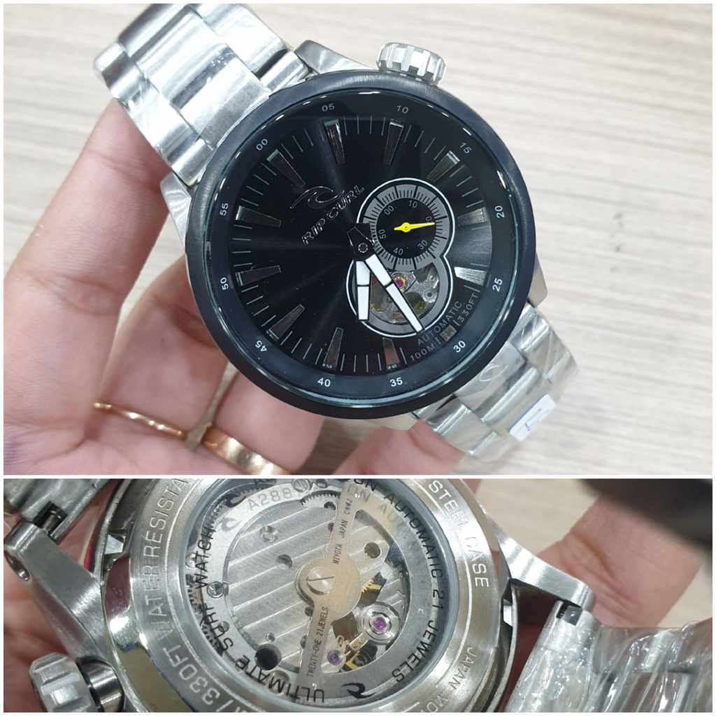 Jam Tangan Pria Ripcurl Recon Automatic Original