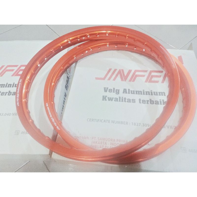 JINFEI RIM VELG SET 120/140 RING 17