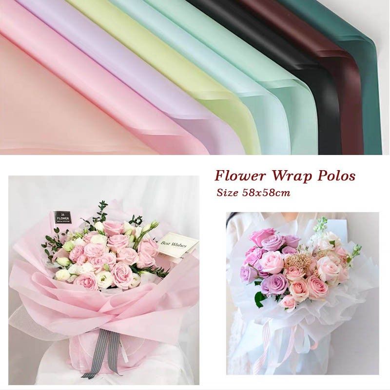 

⚘️KUBINGKIS⚘️ Flower Wrapping Paper / Cellophane / Pembungkus Buket