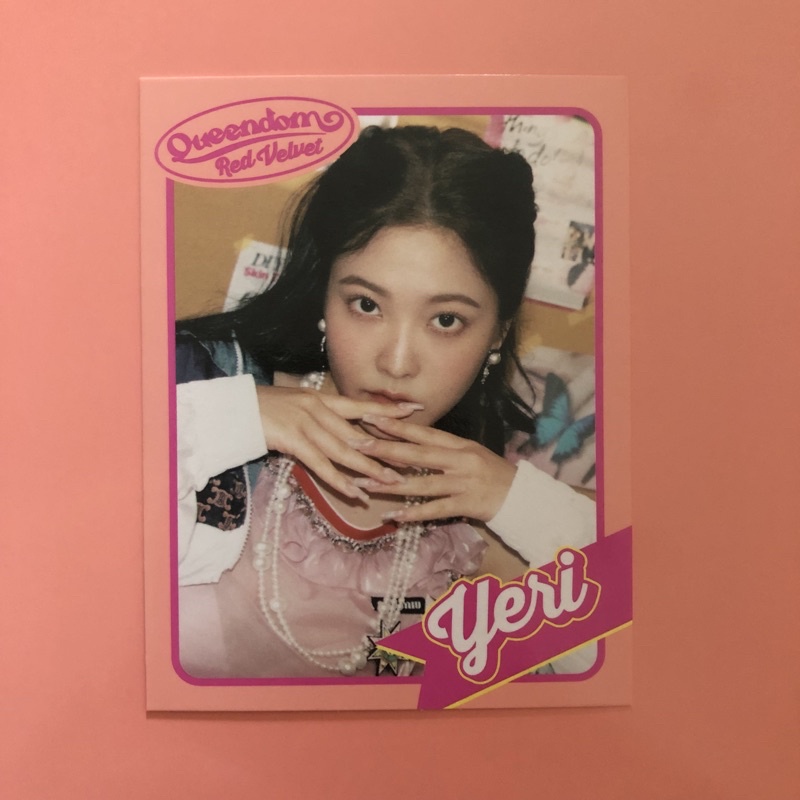 Special Card Yeri Queendom Girls ver (BOOKED)
