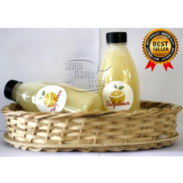 

SARI LEMON 100% LEMON MURNI (DAILY LEMON) MINUMAN KESEHATAN ISI 350 ML (BERKUALITAS)