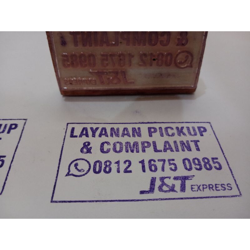 Custom Stempel Kayu Persegi Panjang | Stempel Kayu Runaflek Persegi Panjang | Stempel Kantor | Stempel Pabrik | Stempel Akutansi-1