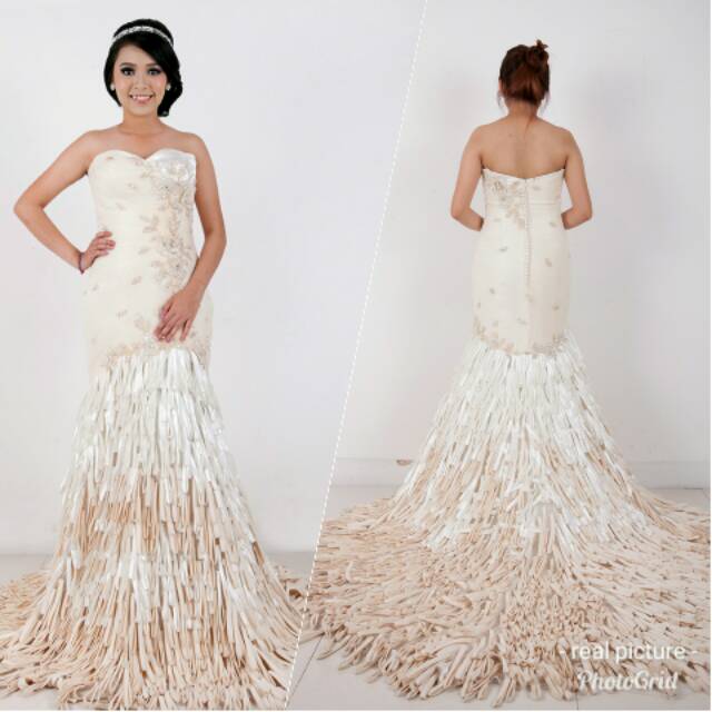 Gaun Wedding Preloved