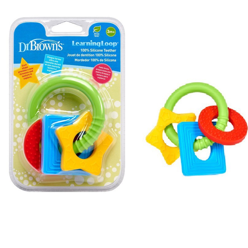 Dr Brown's Silicone Teether loop 3m+