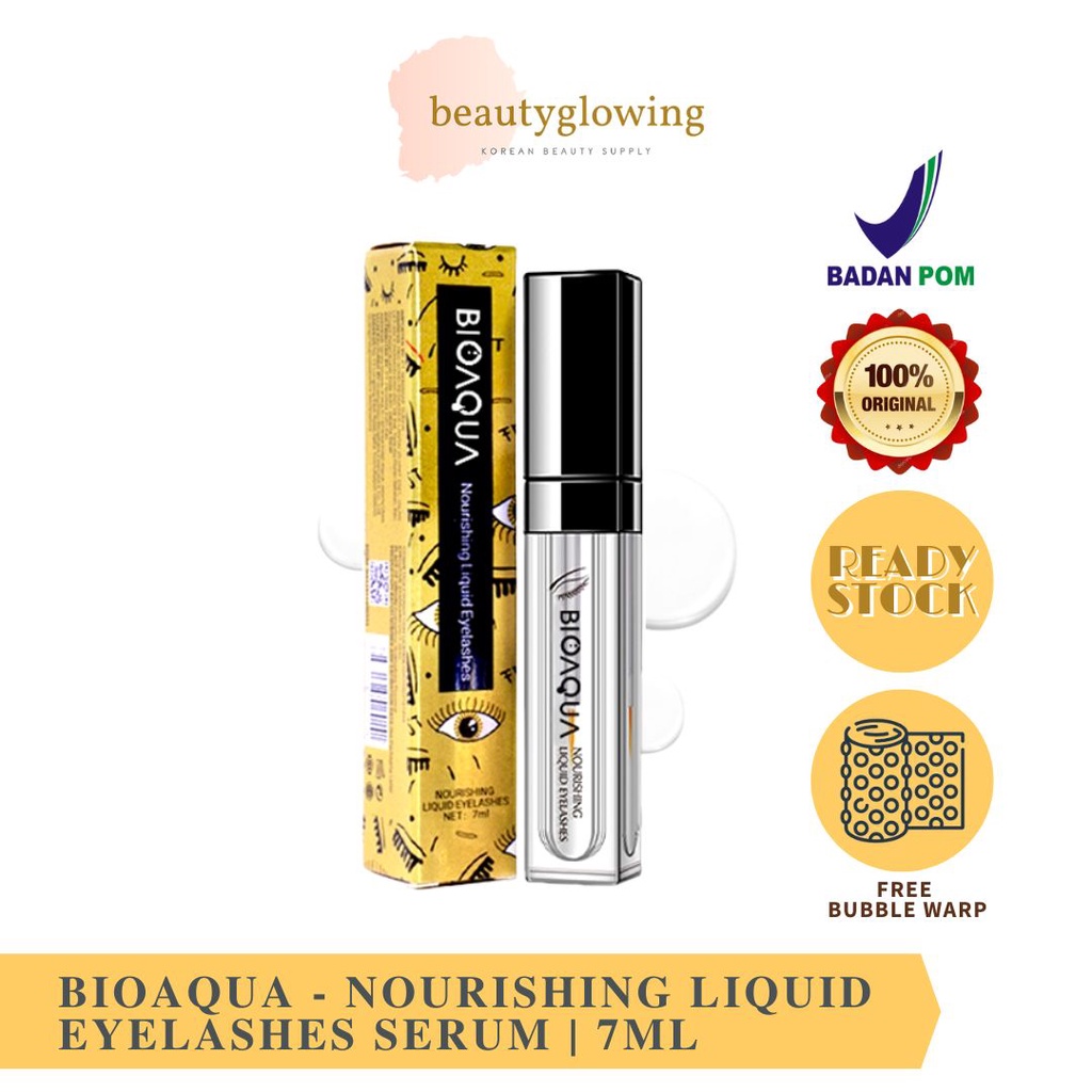 Jual BIOAQUA Nourishing Liquid Eyelashes Serum 7ml Shopee Indonesia