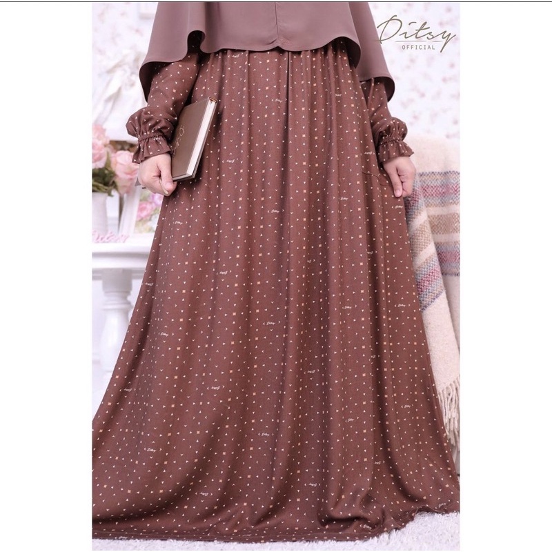 Ditsy Juni 2022 Triangle Jetblack Amore Pajamas Freccia Brown