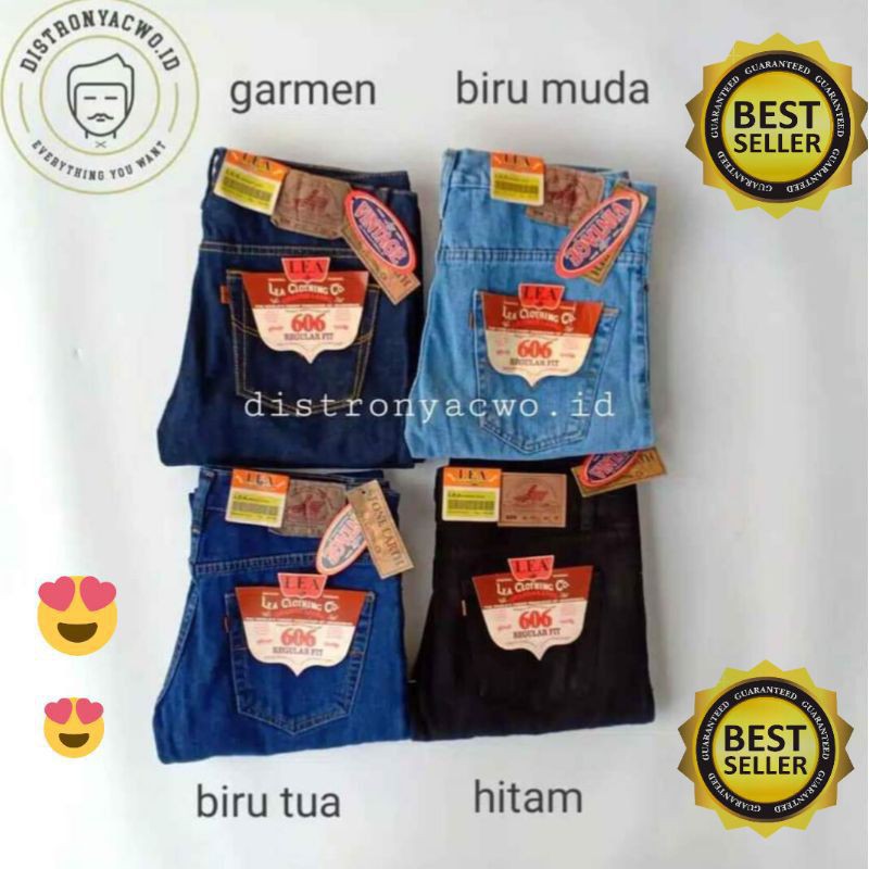 CELANA PRIA JENS LEA STNDAR KUALITAS TERJAMIN