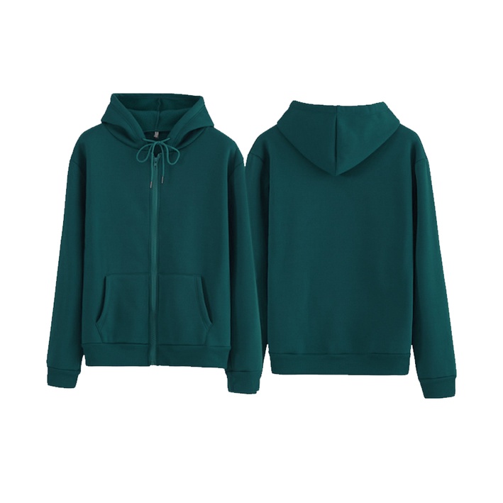 FF PLAIN ZIPPER HOODIE II SWEATER POLOS