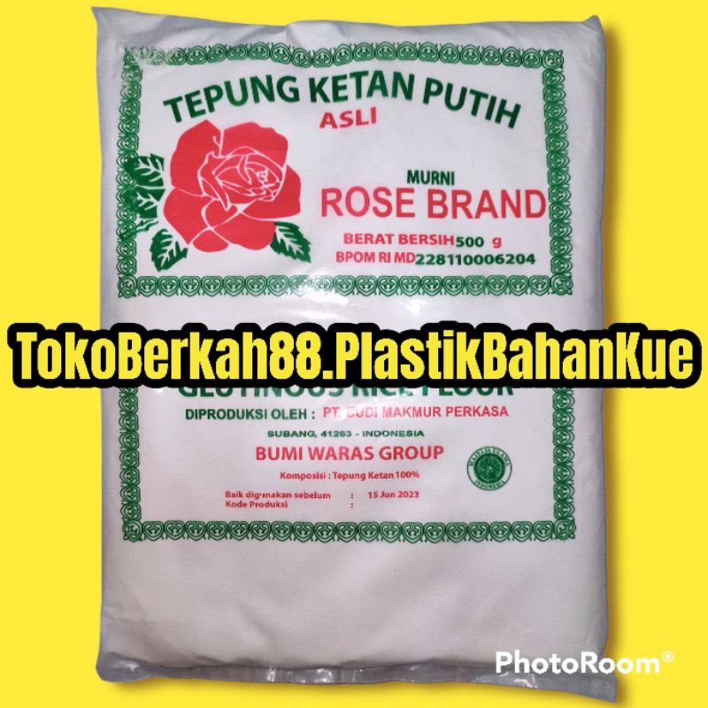 

PROMO MURAH..!! TEPUNG KETAN ROSE BRAND UK. 500 GR