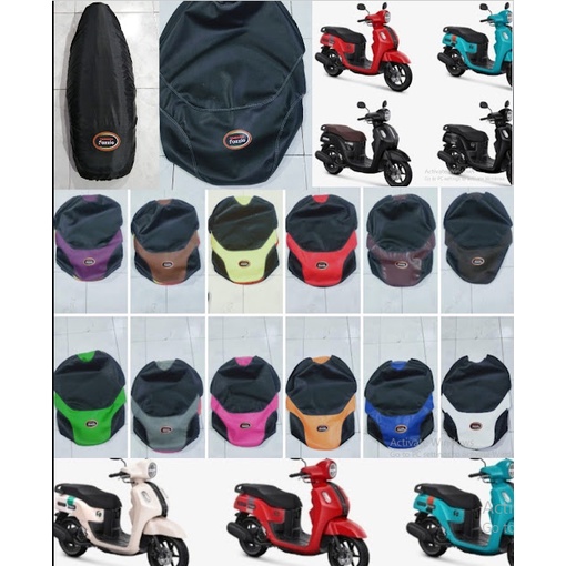 Kulit jok fazzio/SARUNG JOK MOTOR YAMAHA FAZZIO