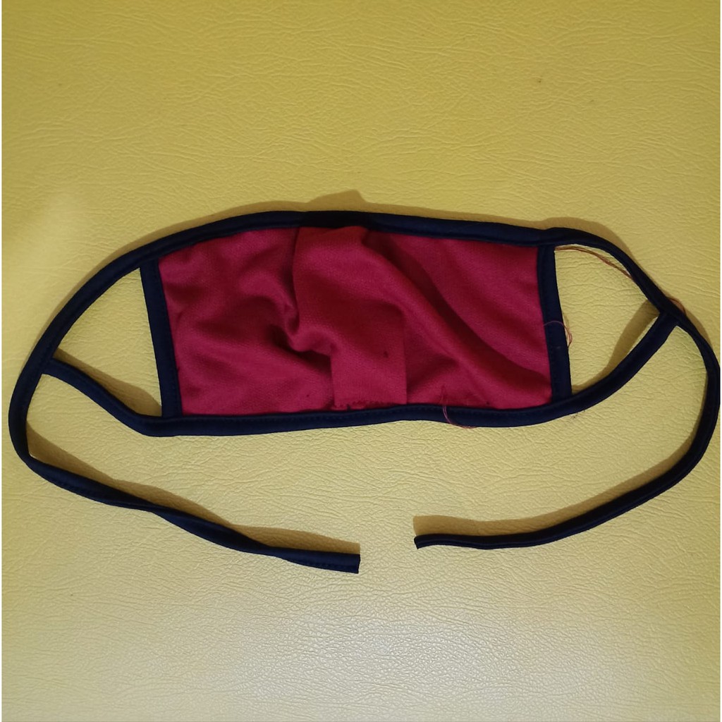 QFS MASKER 2 LAPIS / BLACK / MAROON / DEWASA