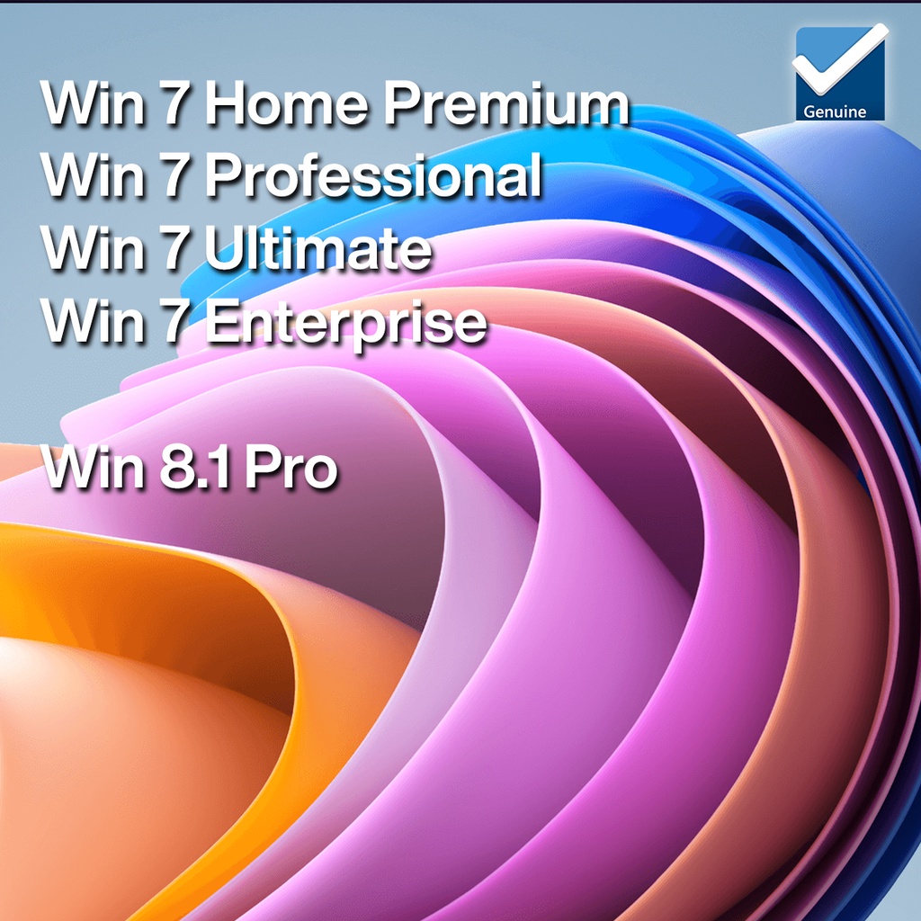 PROMO Win 7 / 8.1 - Home Premium/Pro/Ultimate/Enterprise - Original Product