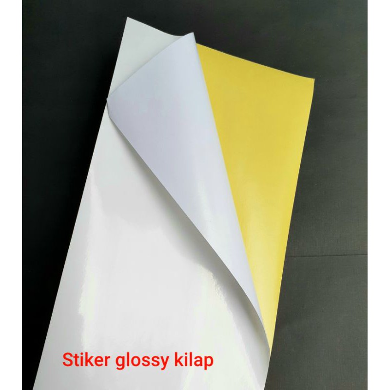 

Kertas Stiker A4 isi 10 lembar/ Stiker Label A4/Stiker Glossy A4/Stiker HVS A4