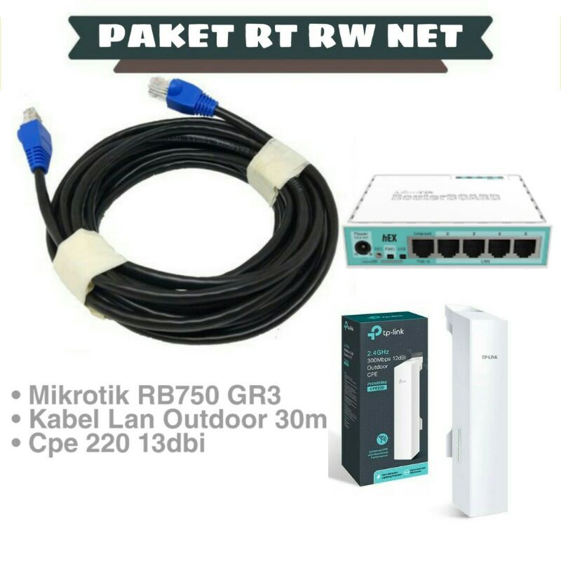 PAKET RT RW NET 001