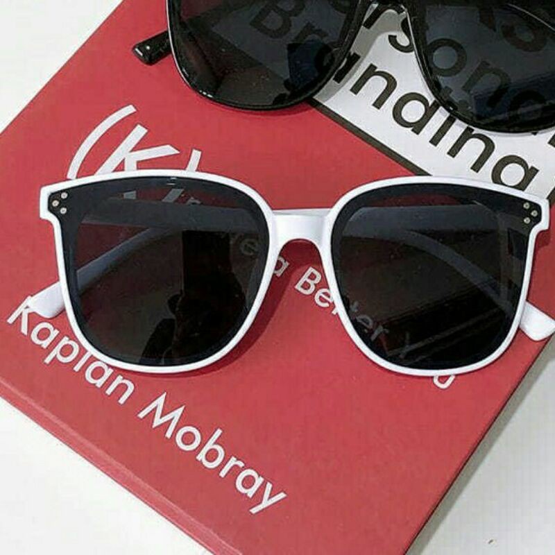 LDS KC07 KACAMATA WANITA STYLE KOREA FRAME PUTIH SUNGLASSES KACAMATA HITAM WANITA MURAH