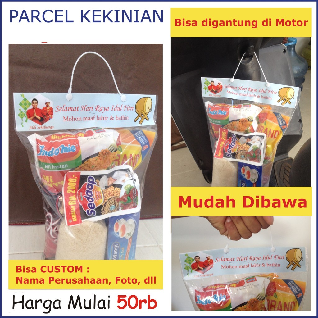 50rb Parcel Sembako Parcel Cantik Parcel Lebaran Parcel Custom Parcel Hari Raya Bingkisan Shopee Indonesia